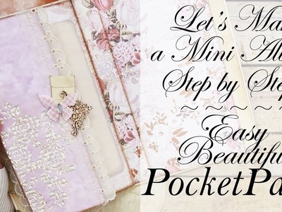 Easy Vellum Pocket Page & Simply Beautiful Embellishing for BEGINNERS!!