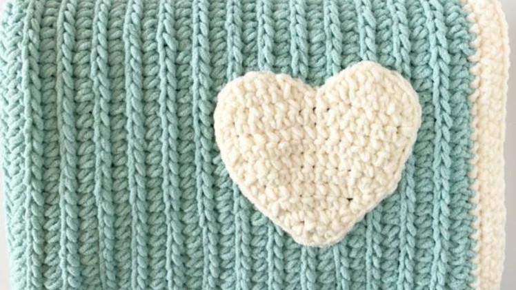 Mandy’s Crochet Heart Blanket