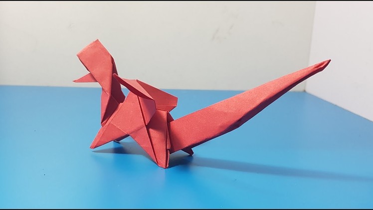 Nghệ Thuật ORIGAMI - Hướng dẫn cách gấp con rồng #4 - Origami Dragon