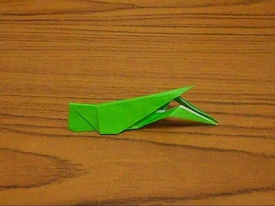Simple Origami: Lesson 56 - Grasshopper