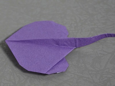 STINGRAY FISH Origami Tutorial - Design and folded by Hoang Tuan Origami