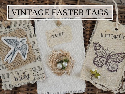 Vintage Easter Tags | Patreon Giveaway