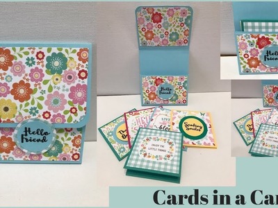 3x3 Note Cards in a Card