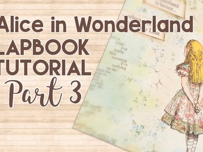 Alice in Wonderland Interactive Lapbook Tutorial Part 3