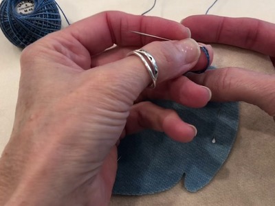 Blanket Stitch Tutorial for Left Handed Stitchers
