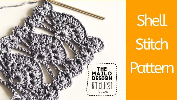 Crochet: How To Crochet Shell Stitch