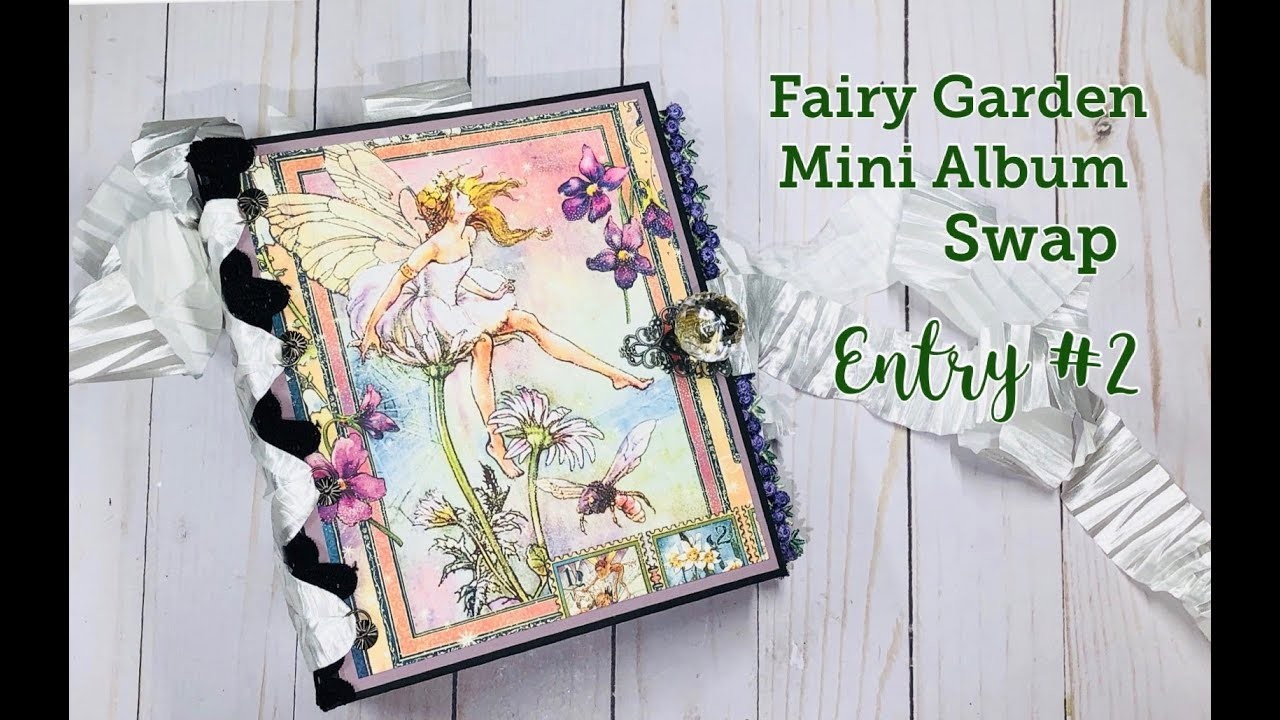 Fairy Garden Mini Album from Natasha
