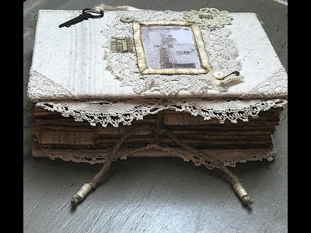 Farmhouse Style Junk Journal - A Penchant for the Past -Graphics Fairy