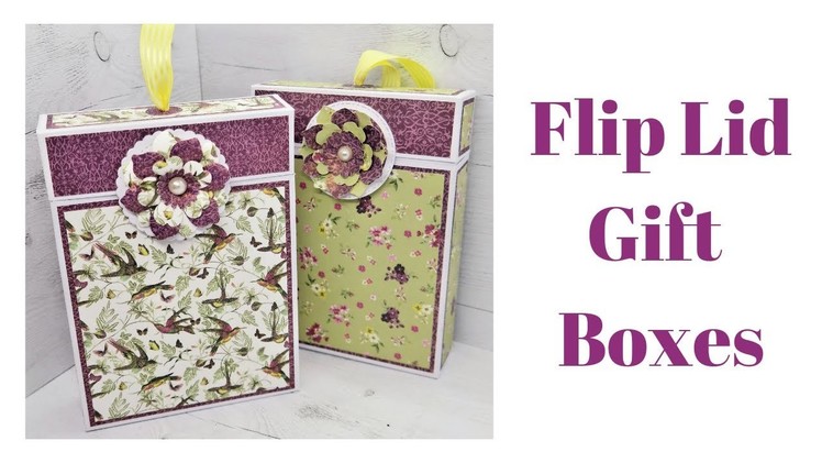 Flip Lid Gift Box