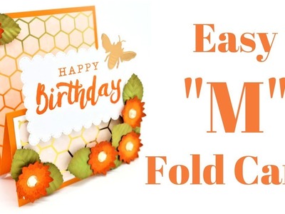 "M" Fold Card