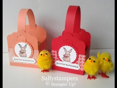 Scalloped Tag Easter Bag