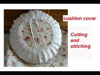 10 minutes Cushion cover - cutting and stitching in easy way - envelope cushion pillow cover
