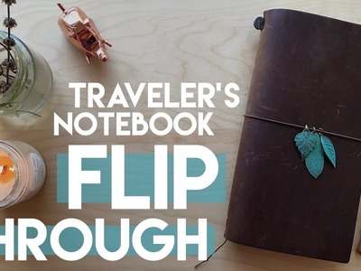 Art Journal Flipthrough · Traveler's Notebook