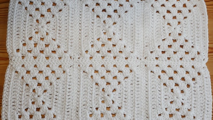 Blossom Crochet: Love Your Diamonds Blanket (granny squares)