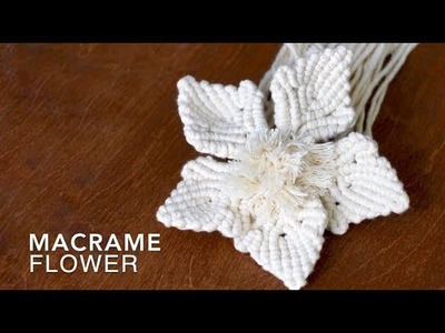 DIY Macrame Flower Tutorial
