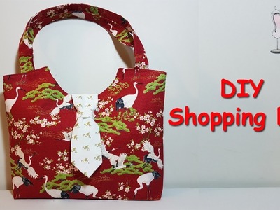 #DIY Shopping Bag | Shoulder Bag | Tote Bag | Tutorial