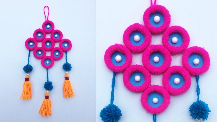 DIY Woolen Design | Best out of craft | Hanging craft ideas | easy paper craft | Best reuse ideas