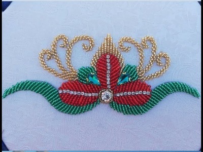Hand Embroidery;embroidery design for dress