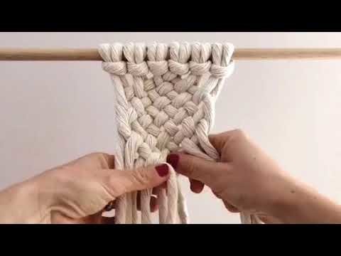 How to create a Macrame Braid Knot