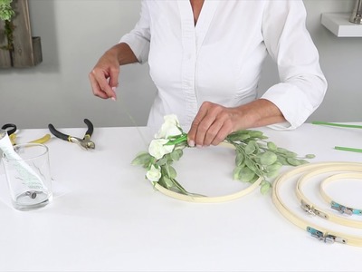 How To: Floral Hoop with Eucalyptus