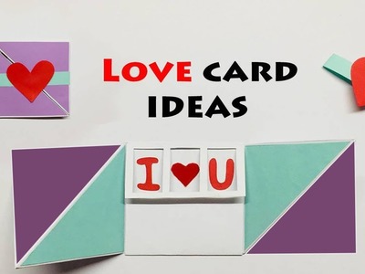 Love Greeting Card | Greeting Cards Latest Design Handmade | I Love You Card Ideas 2019