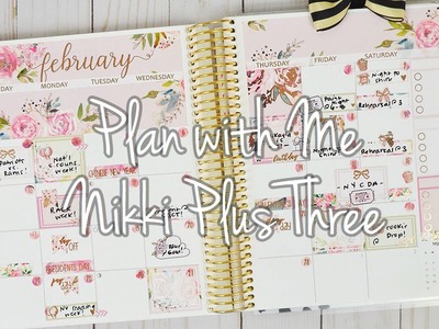 Monthly Plan with Me. Nikki Plus Three