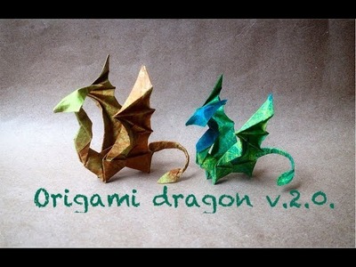 Origami dragon V.2.0.