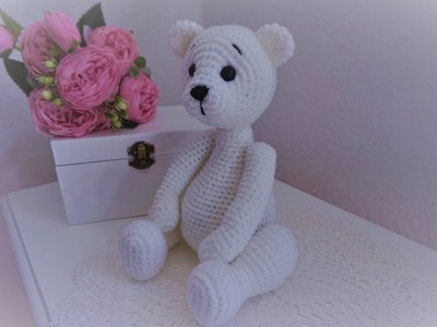 Polar bear crochet tutorial