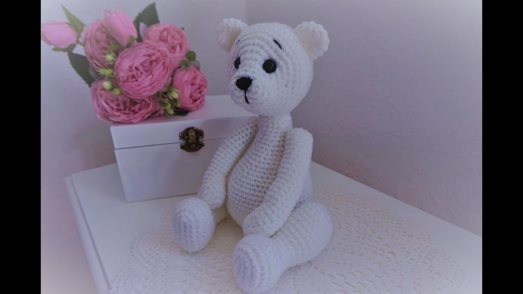 Polar bear crochet tutorial