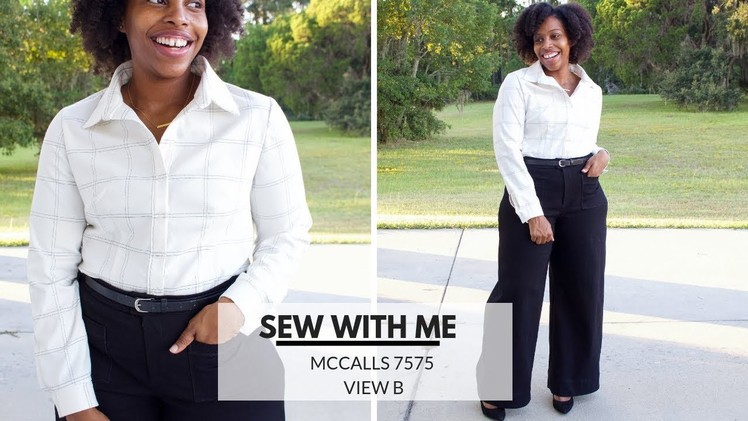 SEW WITH ME: MCCALLS 7575: VIEW B