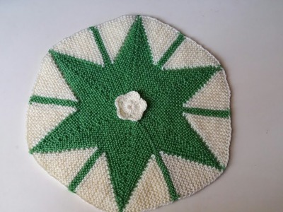 Star ⭐⭐ design for Doormat. Pooja aasan. Tablemat