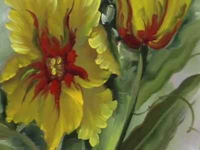 The Beauty of Oil Painting, Series 1, Episode 18 " Painters Tulips "