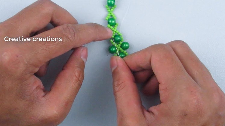 Very easy and simple bracelet making at home