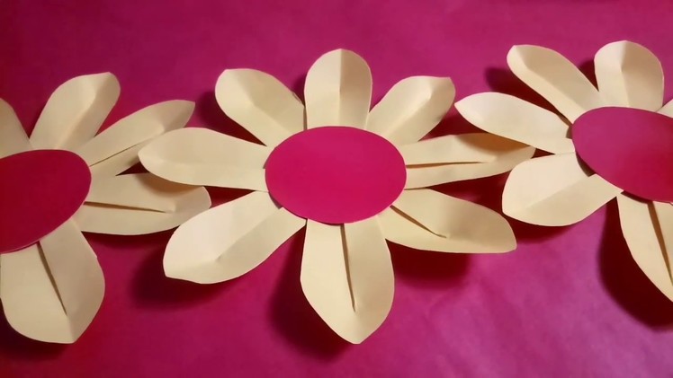 8 - PETAL PAPER FLOWER | paper flower tutorial