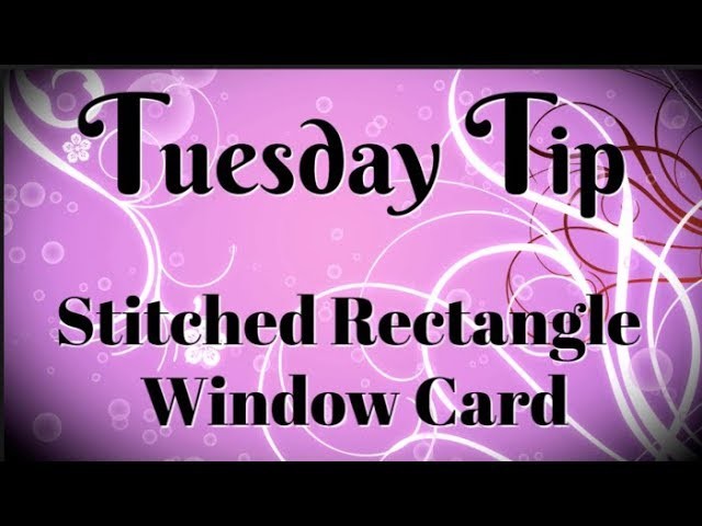 A Window Card You'll Want to Make Today | Tuesday Tip