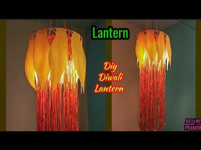 Artmypassion | Diwali Lantern Making | Lantern Making | How To Make Diwali Lantern | Paper Lantern