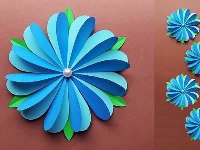 Beautiful Paper Flowers Decorations | Make Flower for Wall Decor
