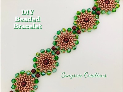 Bright Sun ???? Beaded Bracelet || DIY Beaded Bracelet || How to make Beaded Bracelet