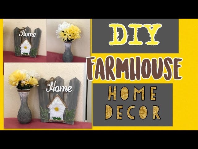 DIY Farmhouse Home Decor