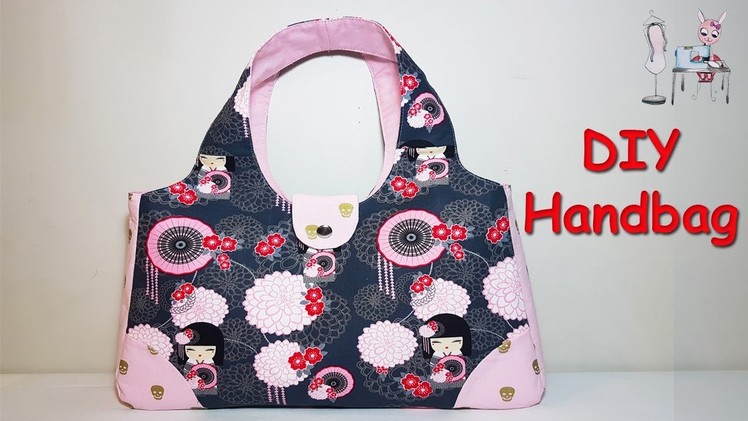 #DIY Handbag | Shoulder bag | Shopping Bag | Sewing Tutorial