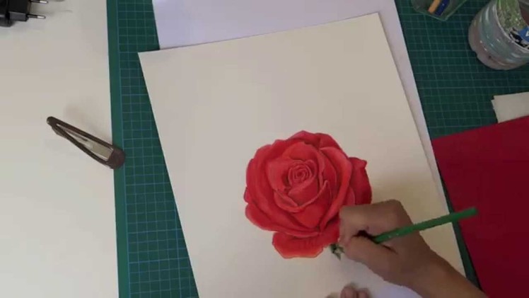 How To Draw A Rose, Comment dessiner une rose