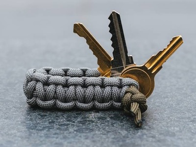 How To Make A Paracord DIY Key Organizer Tutorial | STOP THE NOISE!