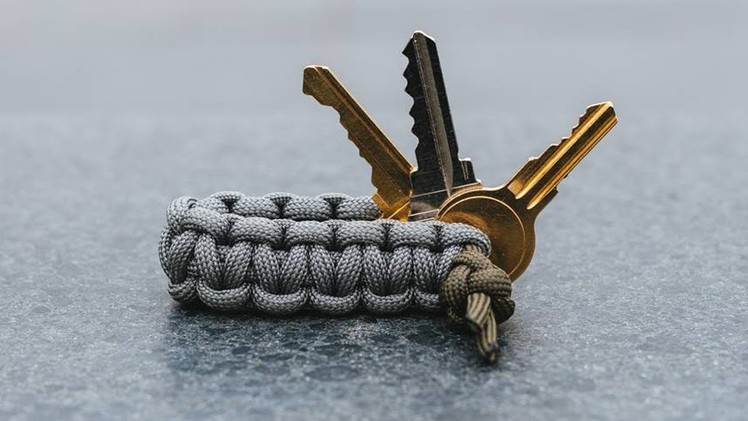 How To Make A Paracord DIY Key Organizer Tutorial | STOP THE NOISE!