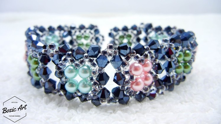 Make a BRACELET using only THREE Types of Beading Materials
