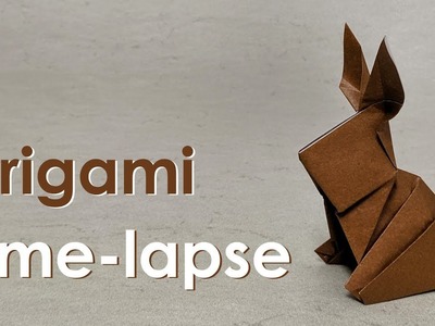 Origami Time-Lapse: Rabbit. Bunny (David Shall)