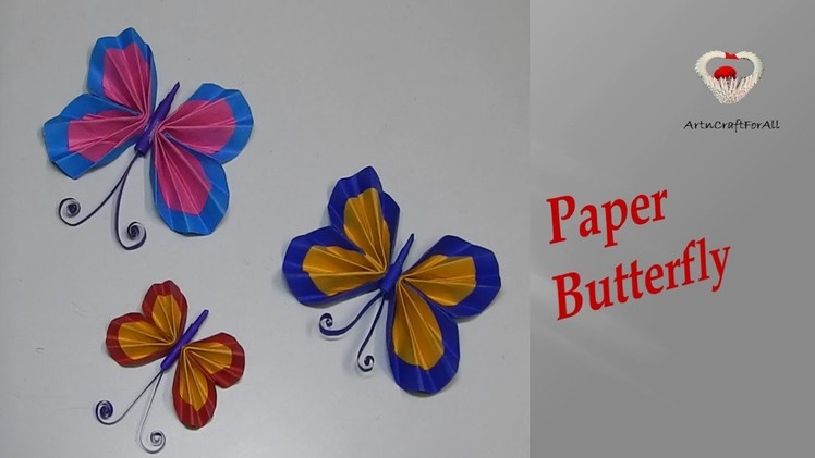 Paper Butterfly (kids craft)