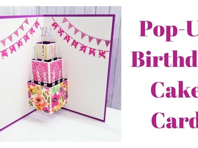 Pop Up Birthday Cake Card