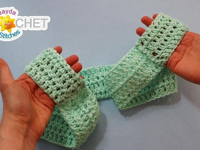 Shower Back Scrubber with Handles - Crochet Quick Fix