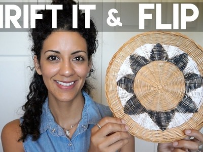 Thrift it & Flip it Collab: Boho Wall Baskets