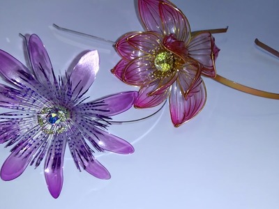Wire and resin flowers